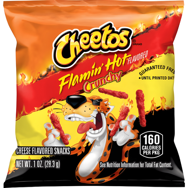 Flamin' Hot Cheetos.