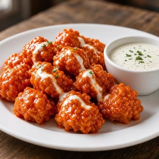 Buffalo Chicken Bites w/ ranch