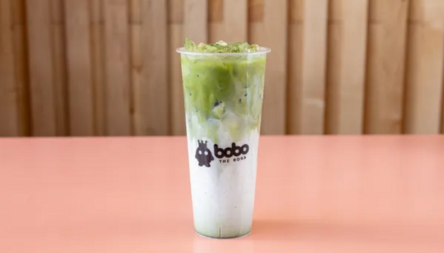 Matcha Green Milk Tea.