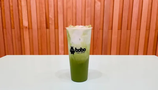 Green Thai Milk Tea.