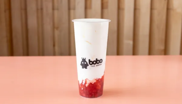 Strawberry Milk Tea.