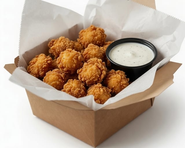 Popcorn Chicken ~24 piece~ w/ ranch.